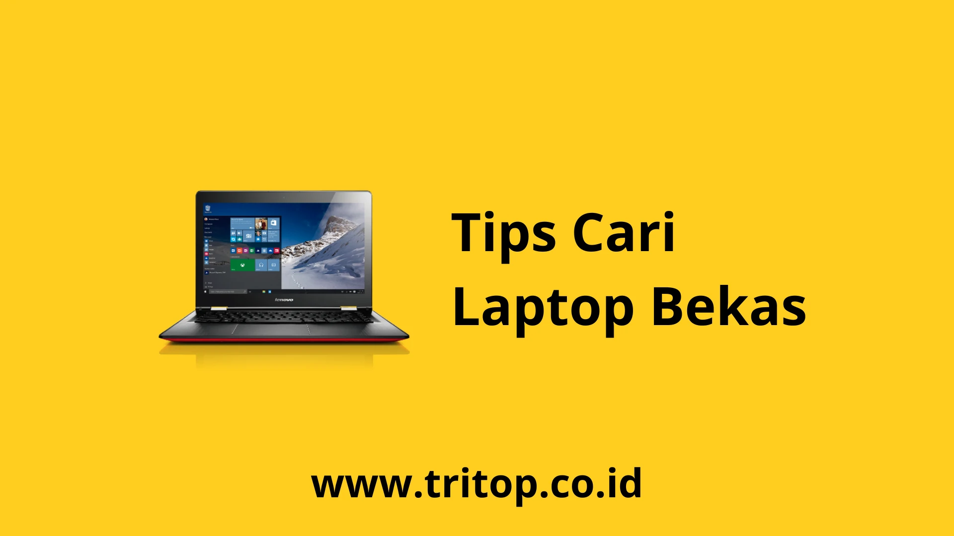 Cari Laptop Bekas Tritop.co.id