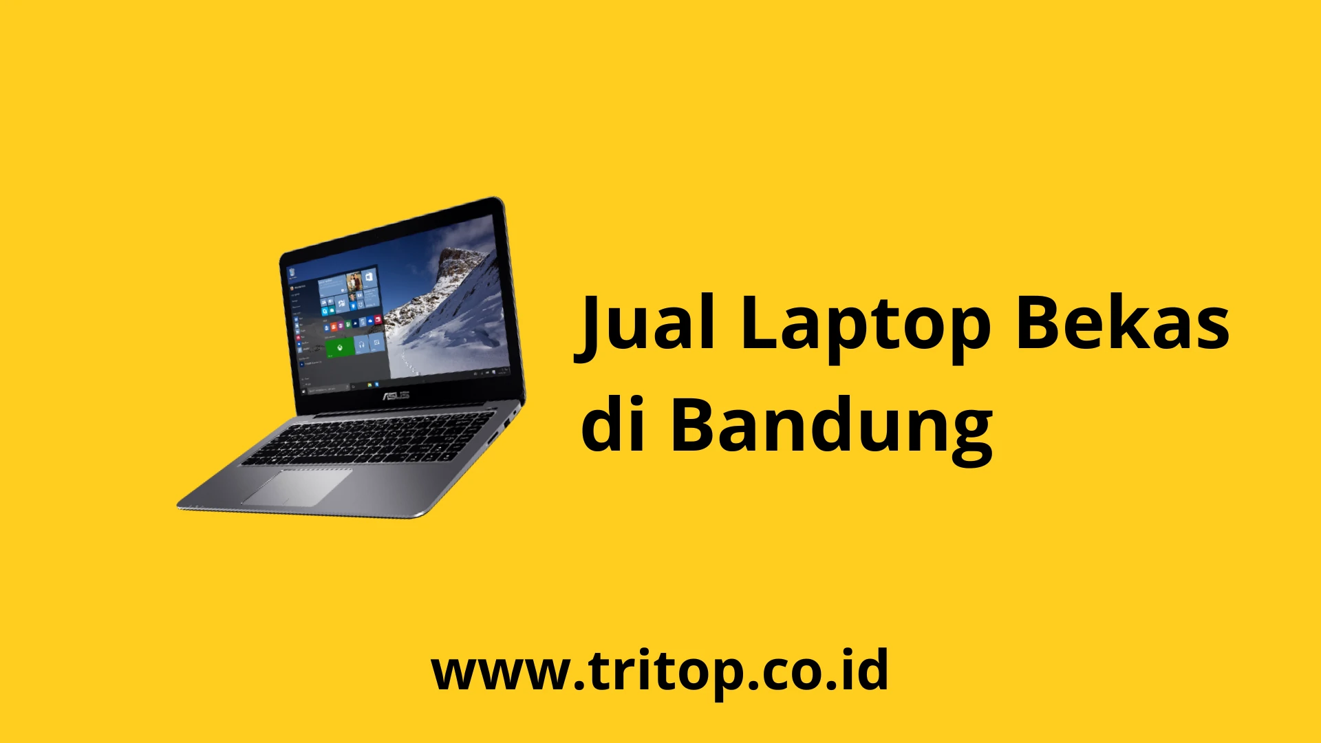 Jual Laptop Bekas Bandung Tritop.co.id