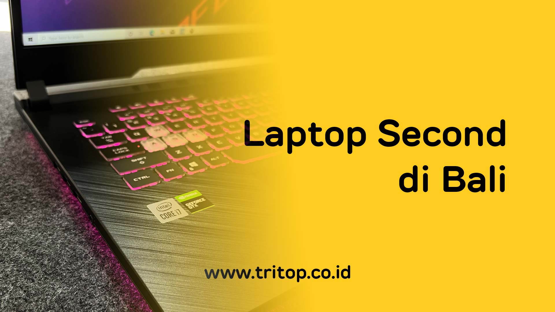 Laptop Second Bali