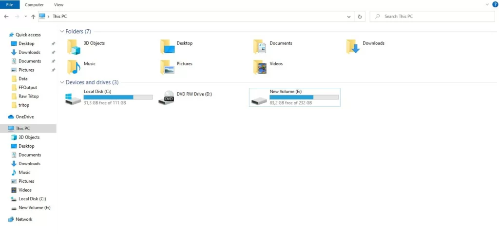 Windows File Explorer Tritop.co.id