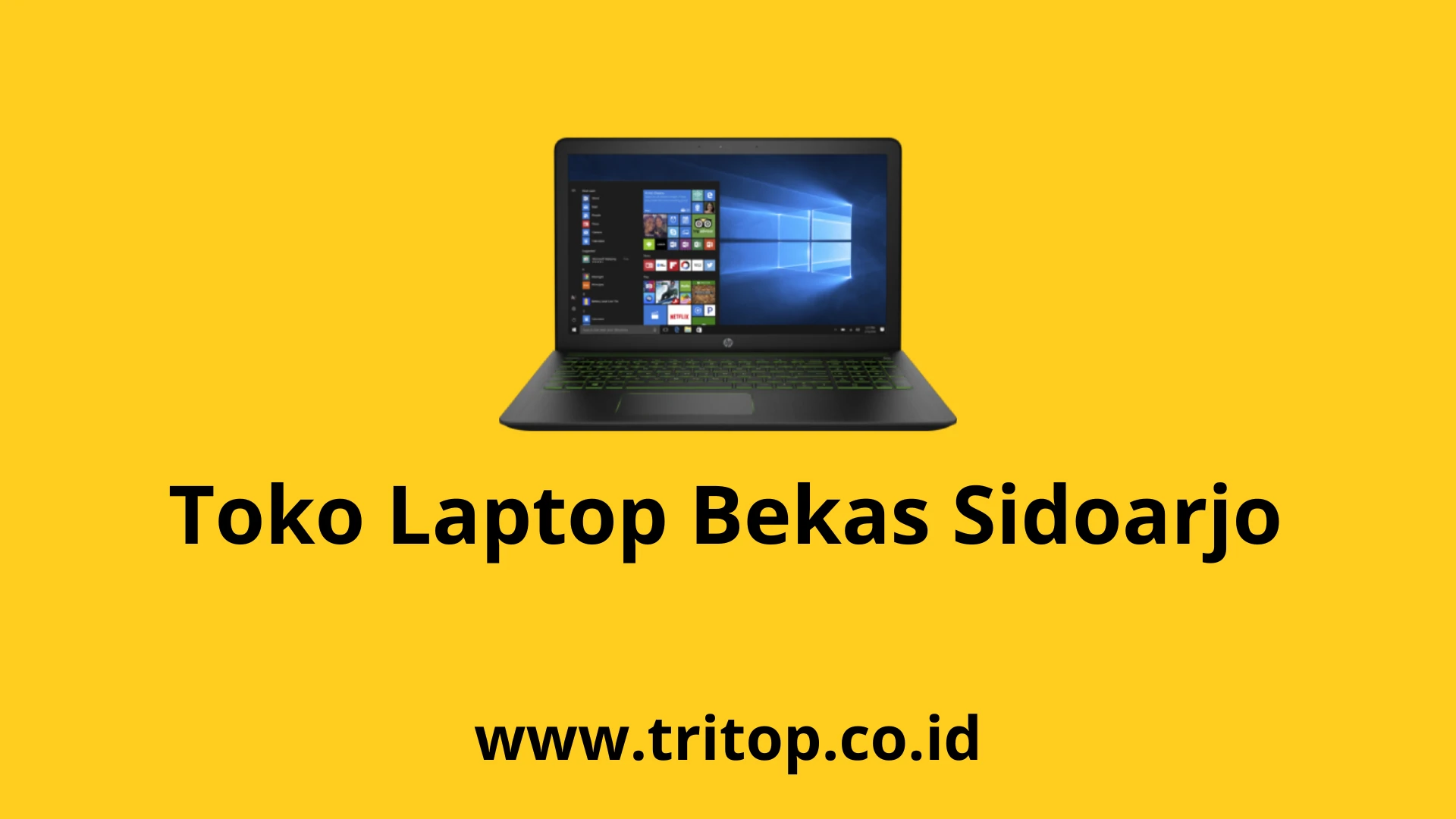 Toko Laptop Bekas Sidoarjo www.tritop.co.id