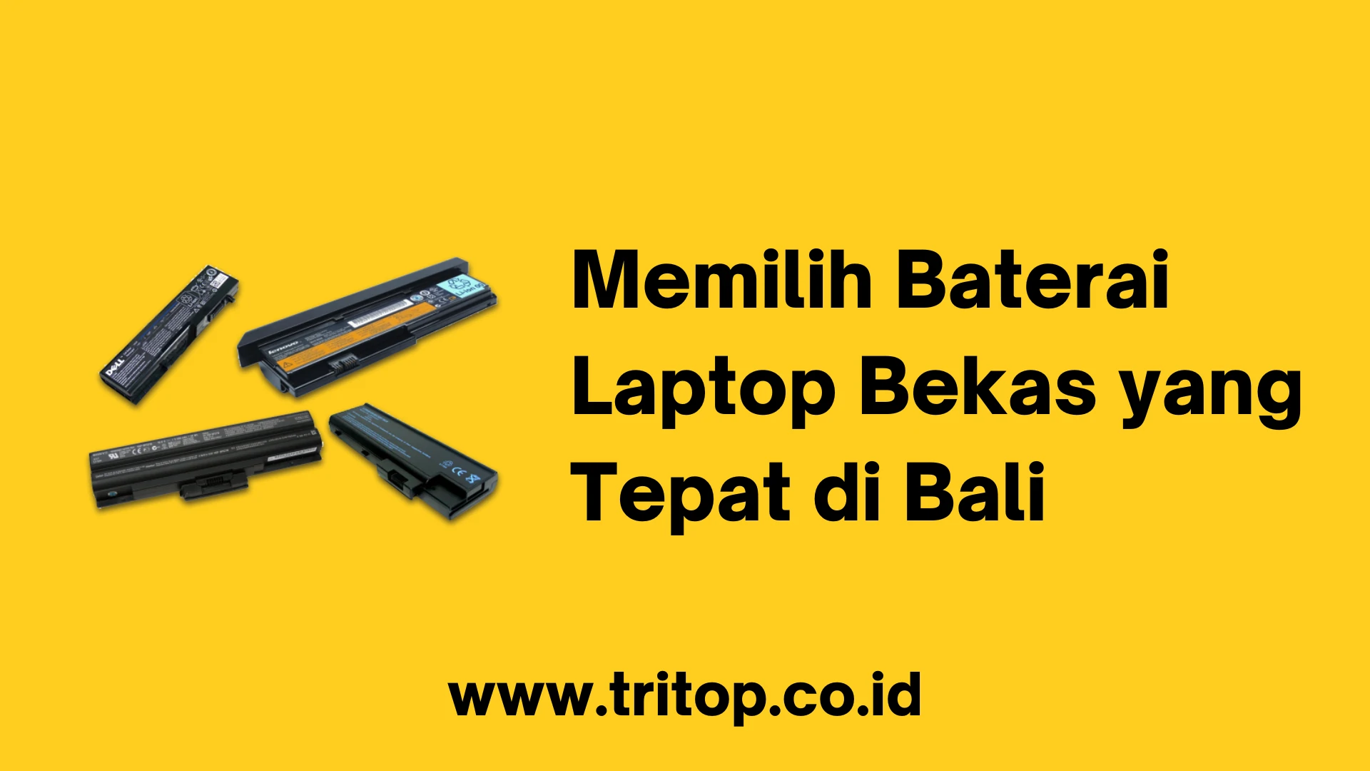 Baterai Laptop Bekas Bali