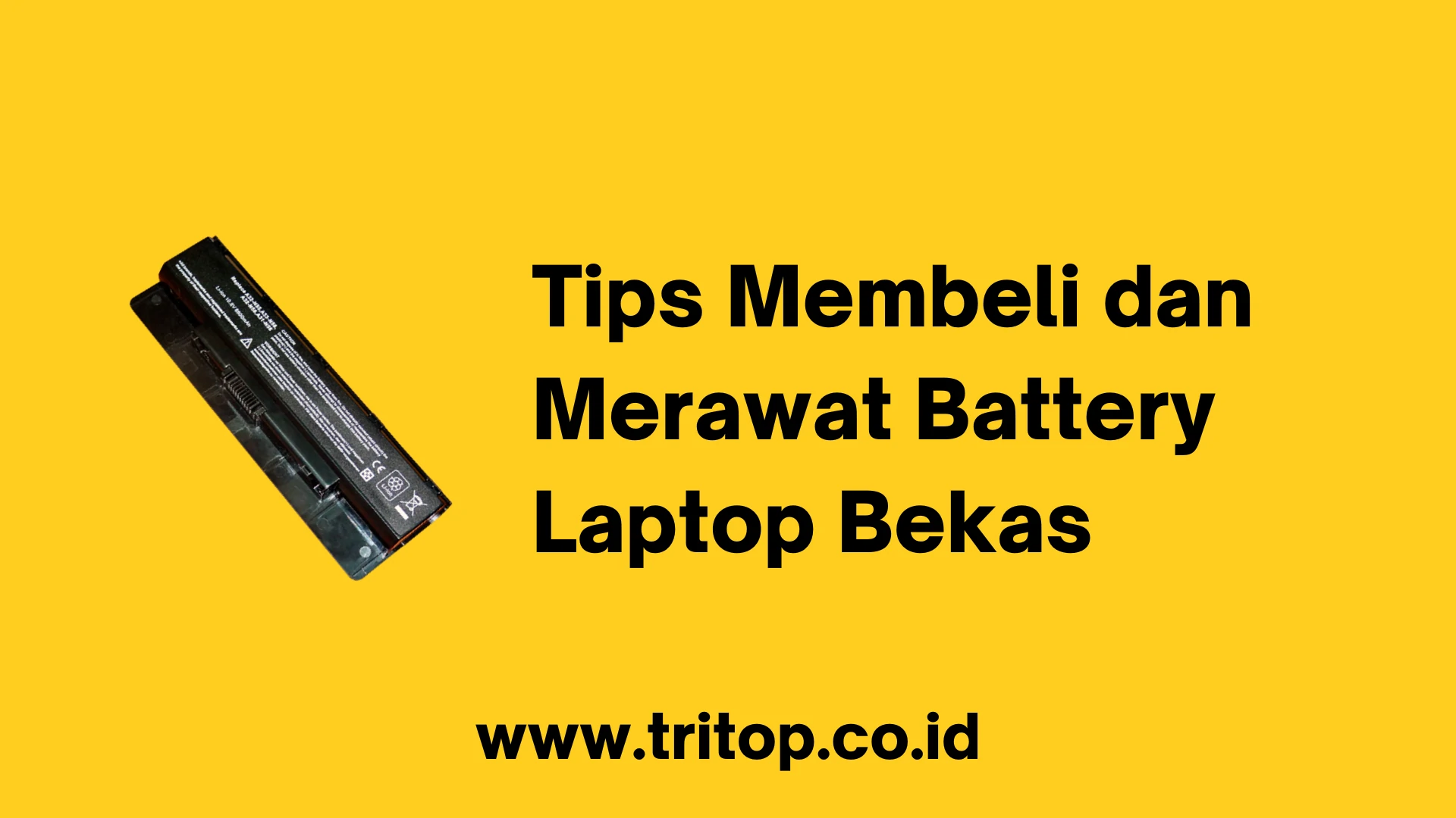 Battery Laptop Bekas