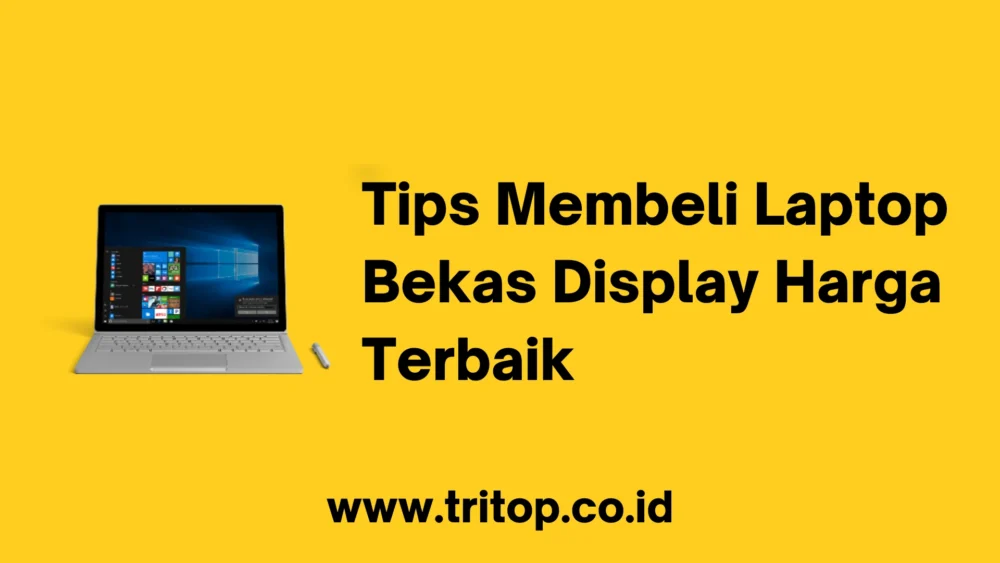 Laptop Bekas Display