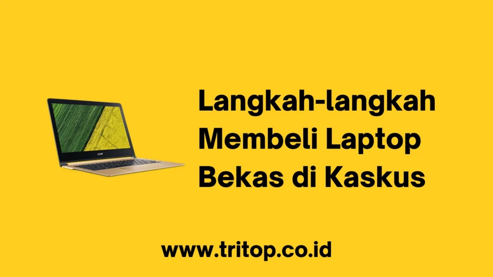 Laptop Bekas Kaskus